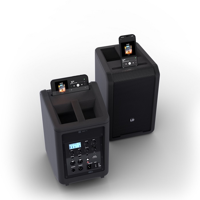 LD SYSTEMS ANNY 8 Draagbaar Sound System met Accu