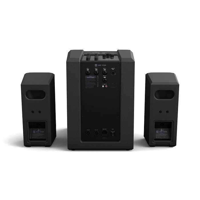 LD SYSTEMS DAVE 10 G4X Compact 2.1 Actief PA Systeem