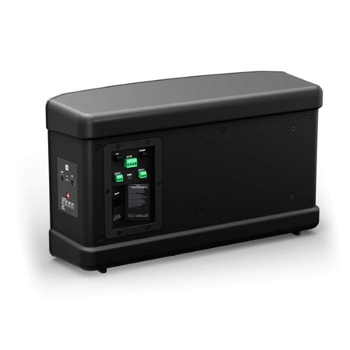 LD SYSTEMS DQOR SUB 8 A W Actieve Installatie Subwoofer Zwart