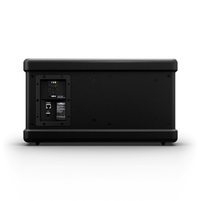 LD SYSTEMS DQOR SUB 8 D Actieve Dante Installatie Subwoofer Zwart