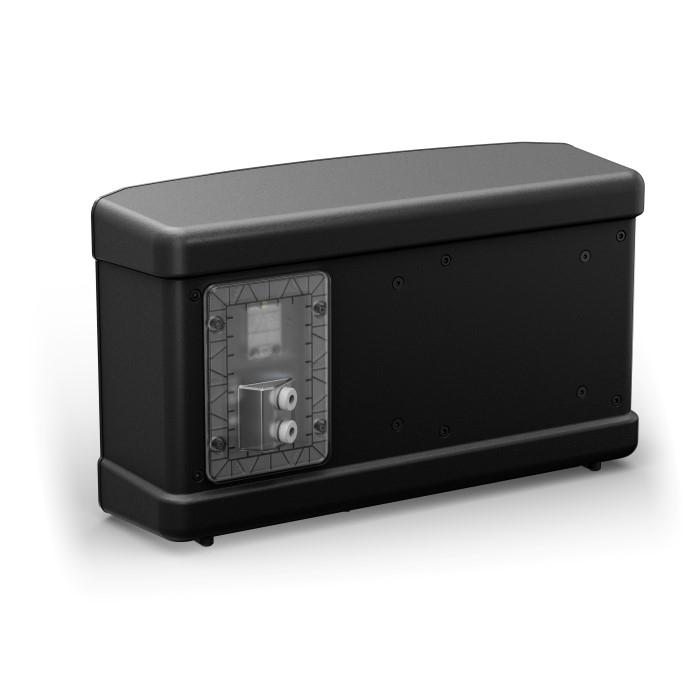 LD SYSTEMS DQOR SUB 8 D Actieve Dante Installatie Subwoofer Zwart