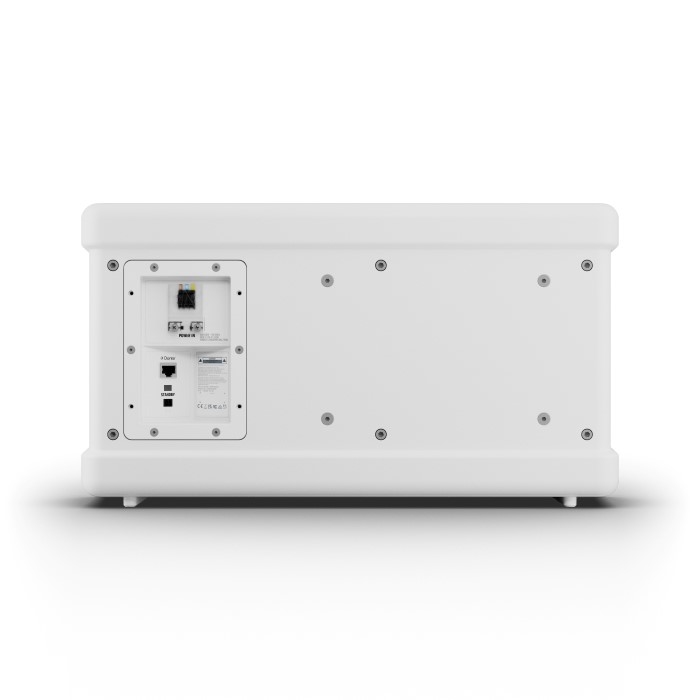 LD SYSTEMS DQOR SUB 8 D W Actieve Dante Installatie Subwoofer Wit