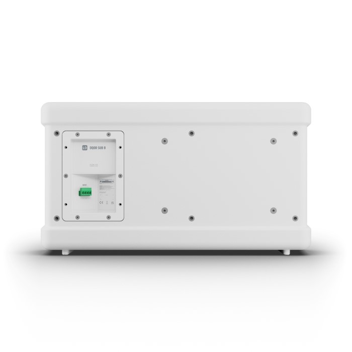 LD SYSTEMS DQOR SUB 8 W Passieve Installatie Subwoofer Wit