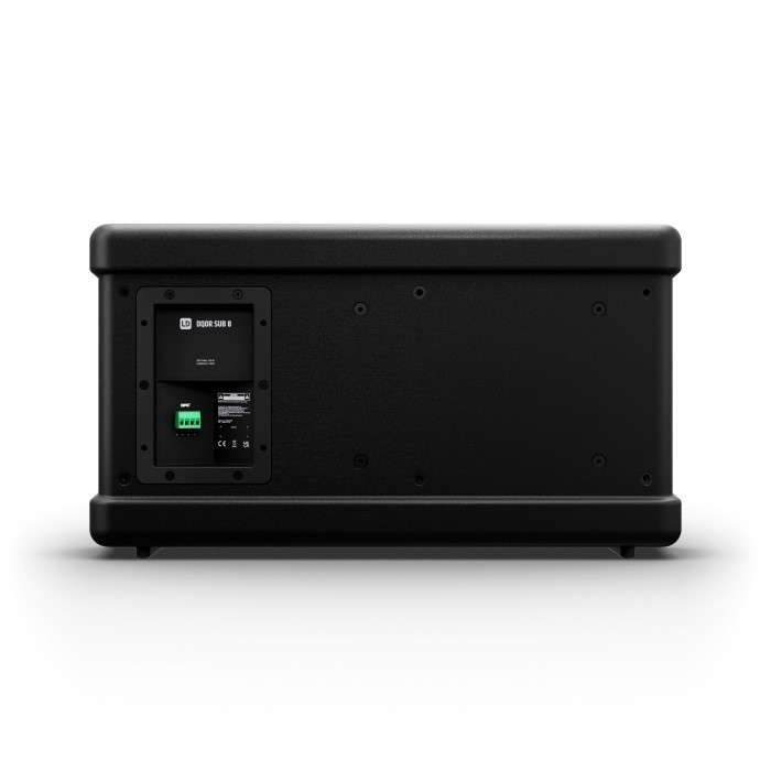 LD SYSTEMS DQOR SUB 8 W Passieve Installatie Subwoofer Zwart