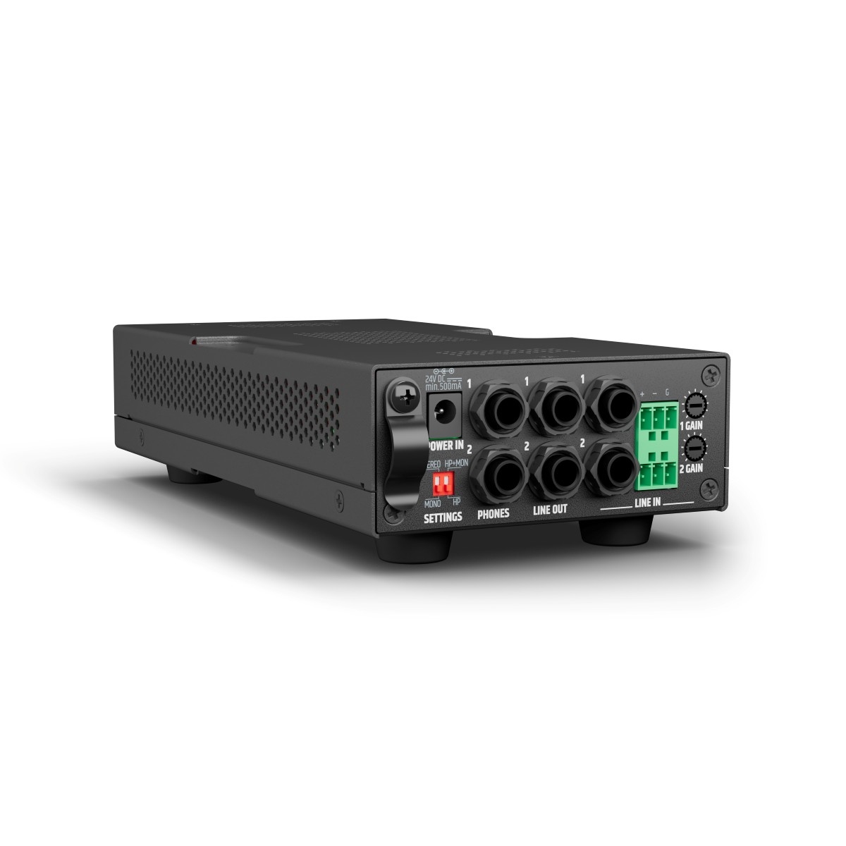 LD SYSTEMS HPA2 TICA Hoofdtelefoonversterker 2-kanaals