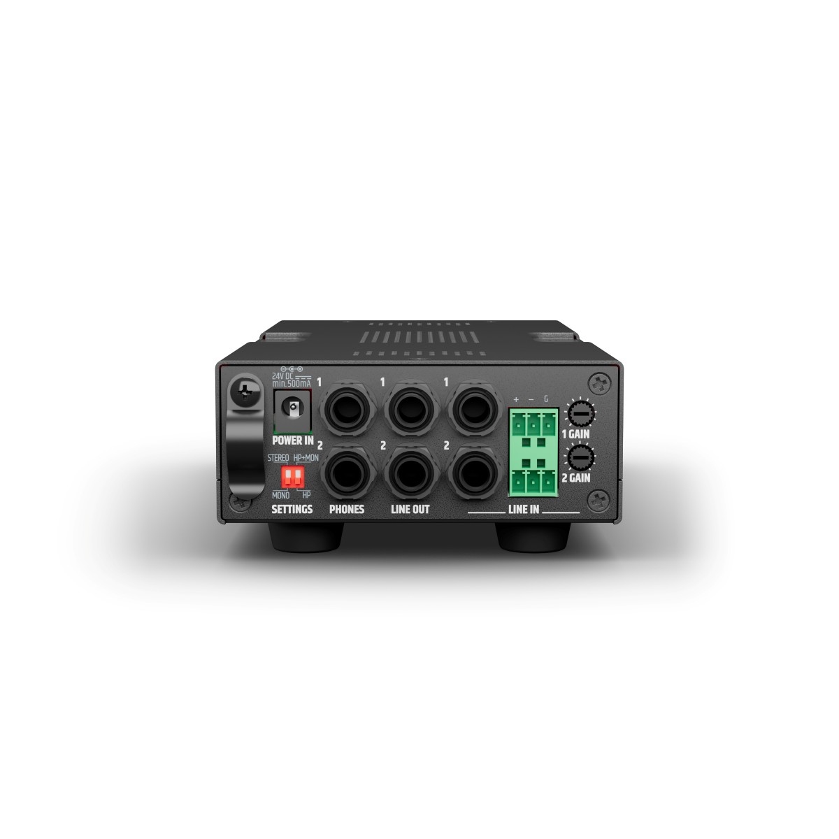 LD SYSTEMS HPA2 TICA Hoofdtelefoonversterker 2-kanaals