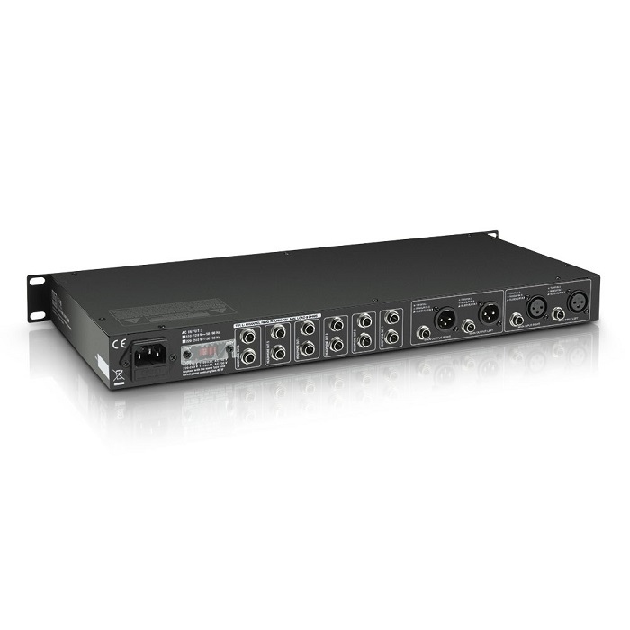 LD SYSTEMS HPA6 Hoofdtelefoonversterkers 6-kanaals 19 inch