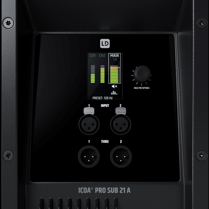 LD SYSTEMS ICOA PRO SUB 21A Actieve 21 inch subwoofer