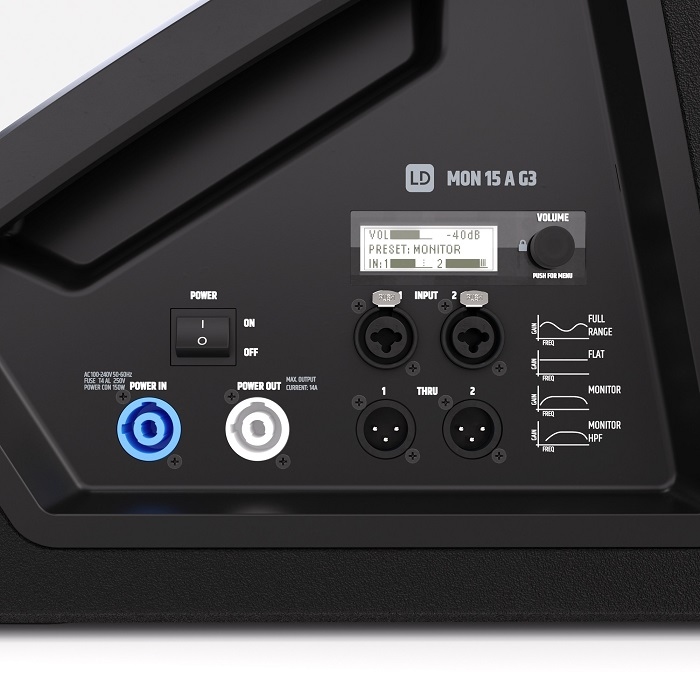 LD SYSTEMS LDMON15AG3 Coaxiale Actieve Stage Monitor 15 inch