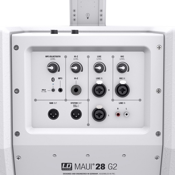 LD SYSTEMS MAUI 28 G2 Actief Kolom PA Systeem - Wit