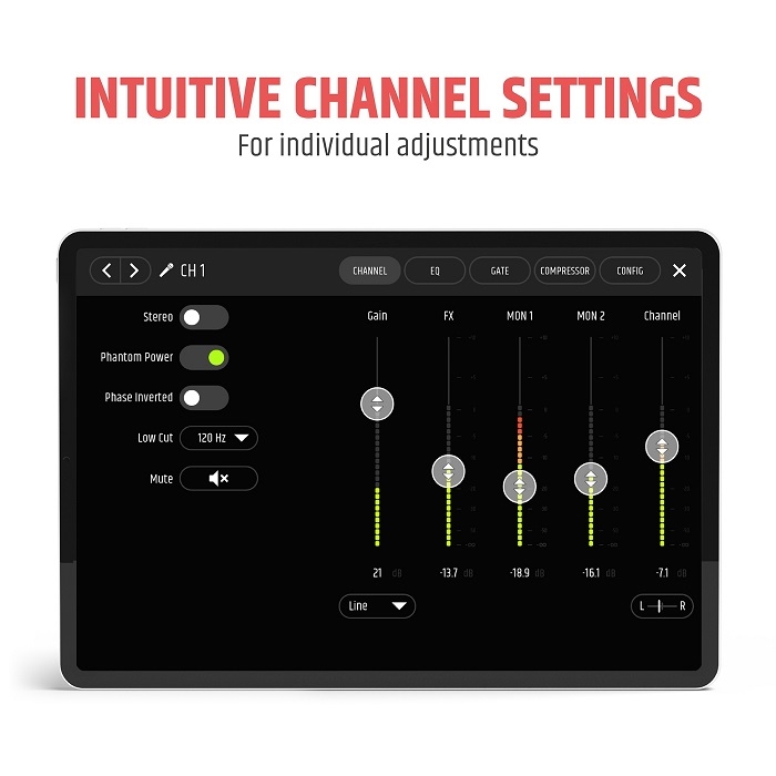 LD SYSTEMS MAUI 28 G3 MIX Compact cardioid column PA systeem