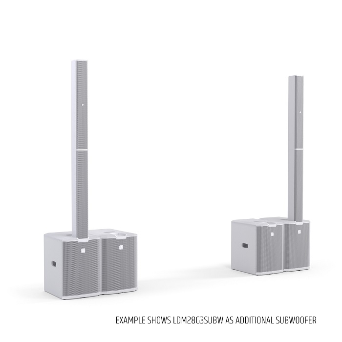 LD SYSTEMS MAUI 28 G3 MIX W Compact cardioid column systeem