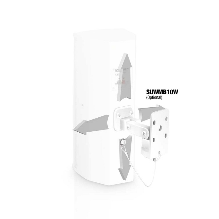 LD SYSTEMS SAT 242 G2W Passieve Installatie Speaker 2x4 inch