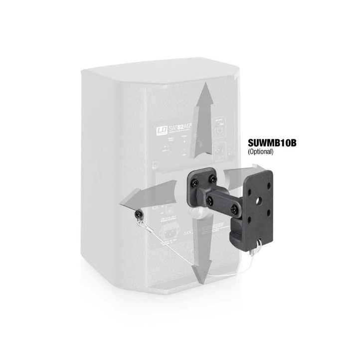 LD SYSTEMS SAT 62 A G2 Actieve Installatie Speaker