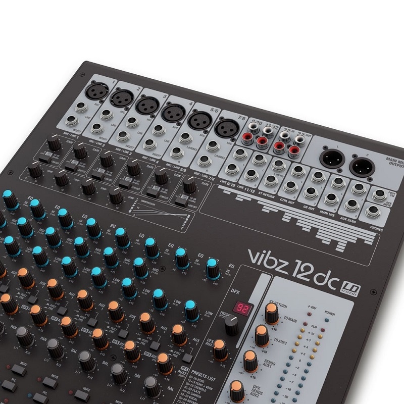 LD SYSTEMS VIBZ 12DC Live Mixer