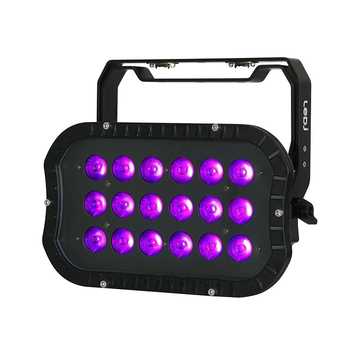 LEDJ LEDJ556a Spectra Flood Q18HEX10 Pro Outdoor Flood
