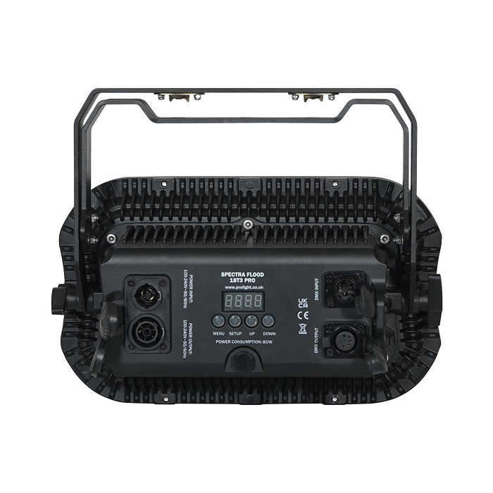 LEDJ LEDJ556a Spectra Flood Q18HEX10 Pro Outdoor Flood