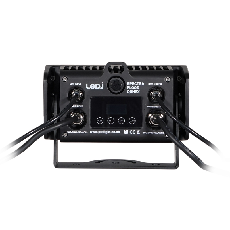 LEDJ LEDJ586 Spectra Flood Q6HEX Outdoor Flood
