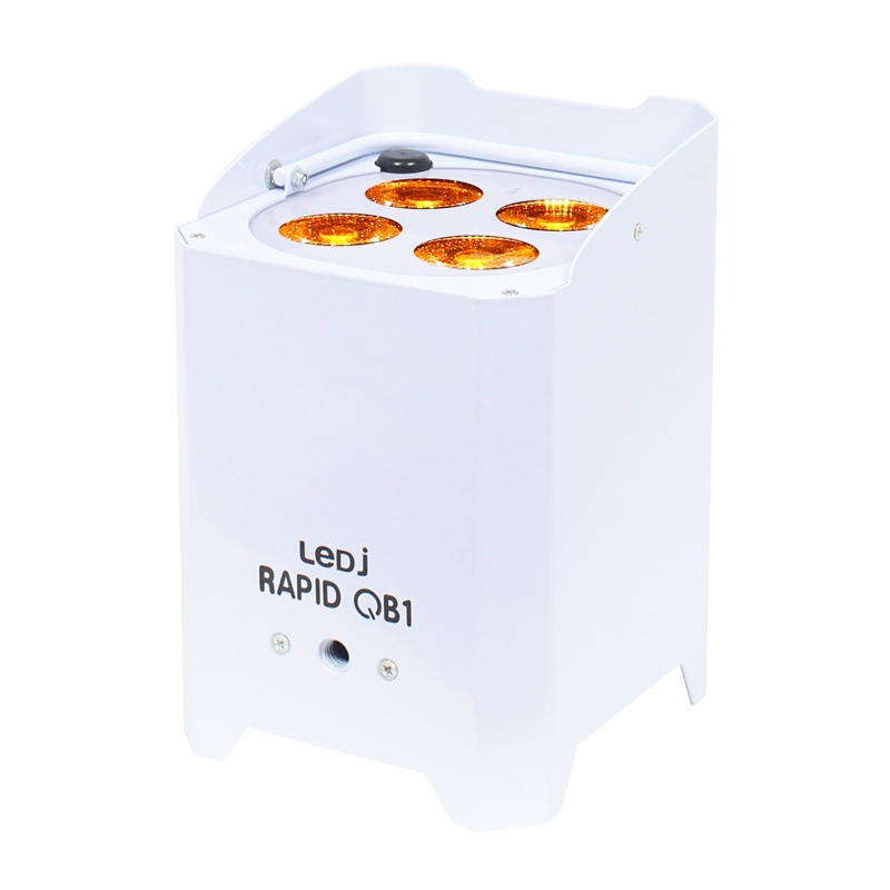 LEDJ QB1 Uplighter 4 x 8W Quad Color LED's RGBA - W-DMX
