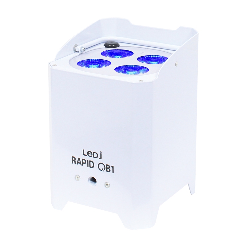 LEDJ QB1 Uplighter 4 x 8W Quad Color LED's RGBW - W-DMX