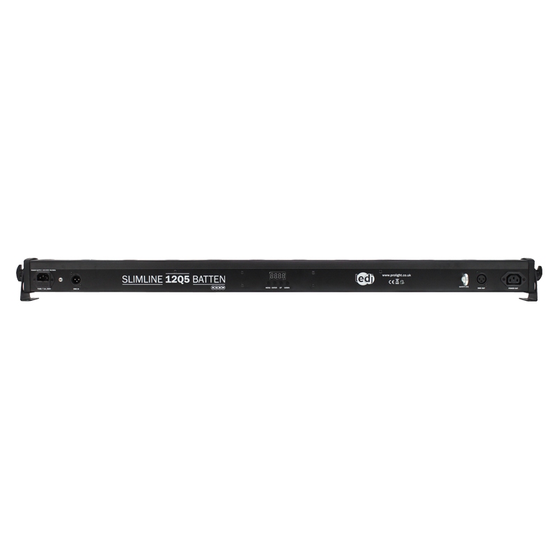 LEDJ Slimline 12Q5 RGBW Batten (zwart)