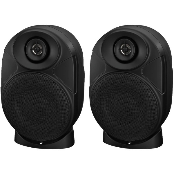 MONACOR MKA-50BSET/SW 2-WEG Bluetooth speakers 2x 20W (paar)