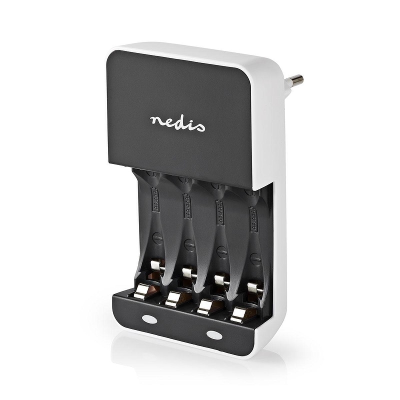 NEDIS Acculader voor NiMH accu voor AA en AAA batterijen