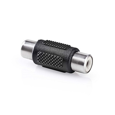 NEDIS CAGB24950BK Mono Audioadapter RCA Female - RCA Female