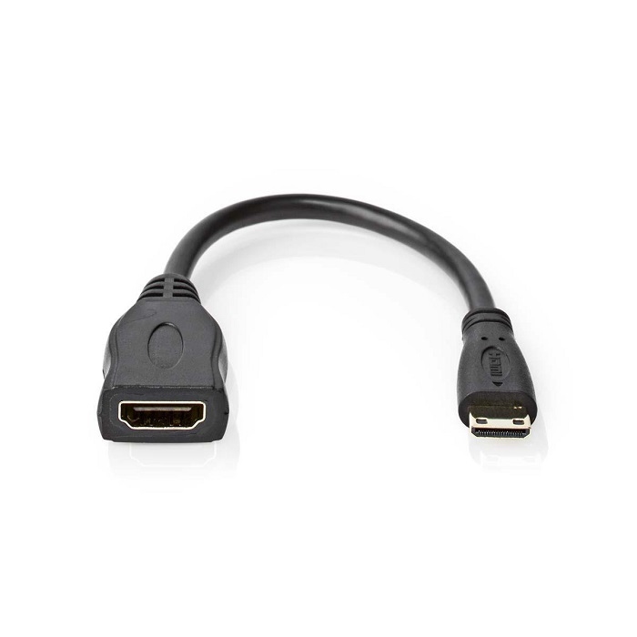 NEDIS CVGP34590BK02 High Speed HDMI Kabel met Ethernet 0,20m