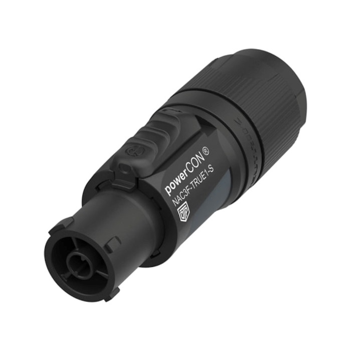 NEUTRIK NAC3F-TRUE1-S - kabeldeel PowerCON True, 3-polig