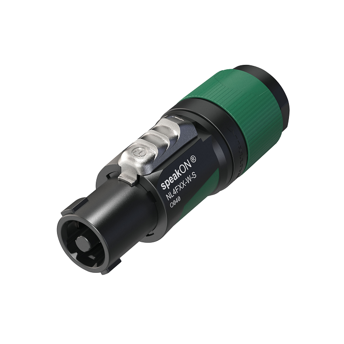 NEUTRIK NL4FXXWS SpeakON 4P Cable Connector-S