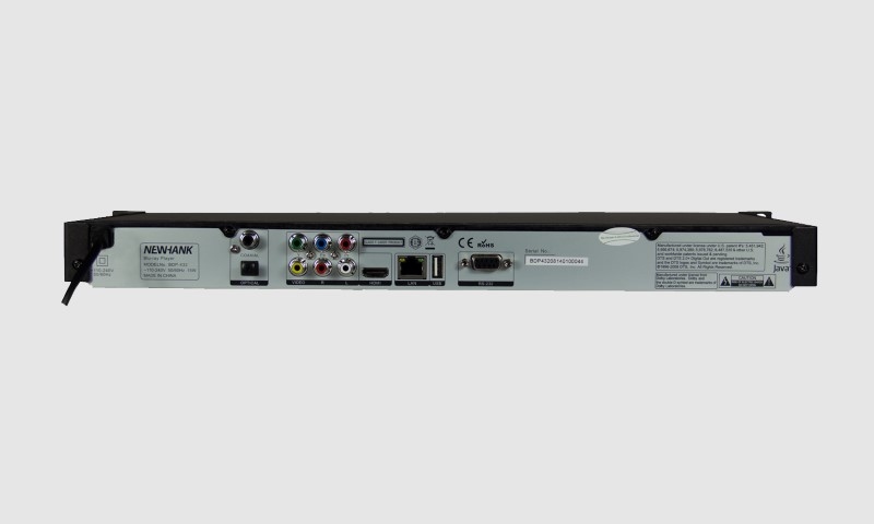 NEWHANK BDP-432 19 inch Mediaplayer met Blue-ray functie