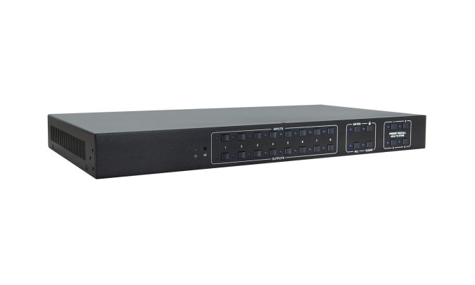NEWHANK HM8x8 Matrix Switcher met Audio Matrix