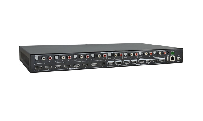 NEWHANK HM8x8 Matrix Switcher met Audio Matrix