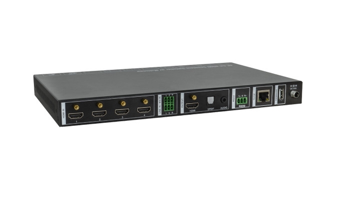 NEWHANK HS4x1 Seamless 4K Multi-view HDMI Scaler Switcher