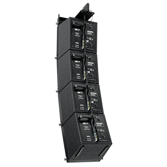 NEXT Audiocom Moka Line Array Systeem - Giant - Zwart