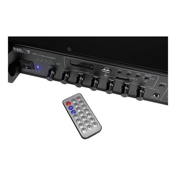 NEXT AUDIOCOM MX350 Mengversterker 6 zones 350W