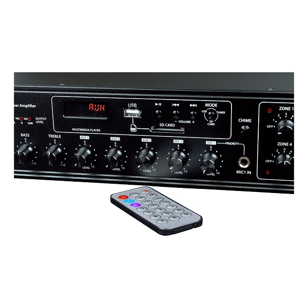 NEXT AUDIOCOM MX350 Mengversterker 6 zones 350W