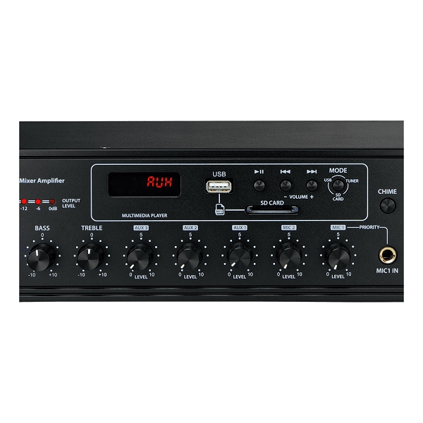 NEXT AUDIOCOM MX350 Mengversterker 6 zones 350W