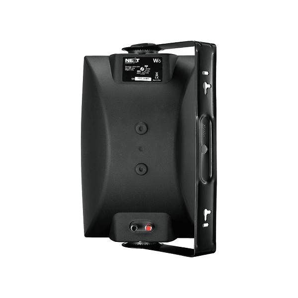 NEXT AUDIOCOM W6 2x Opbouw luidspreker (zwart)