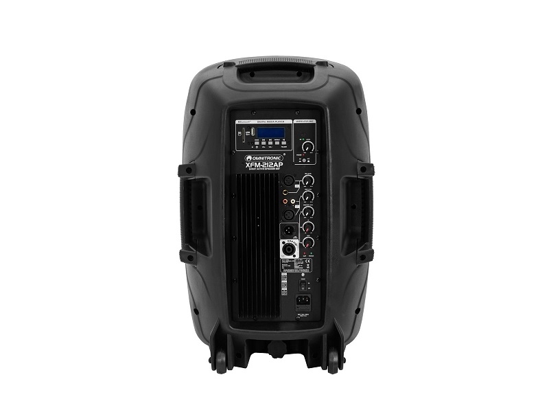OMNITRONIC XFM-212AP Set & Draadl. mic. & MP3 & Bluetooth