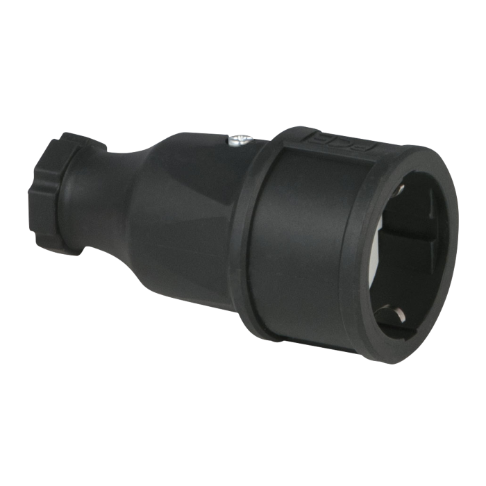 PCE Rubber Schuko Connector Female