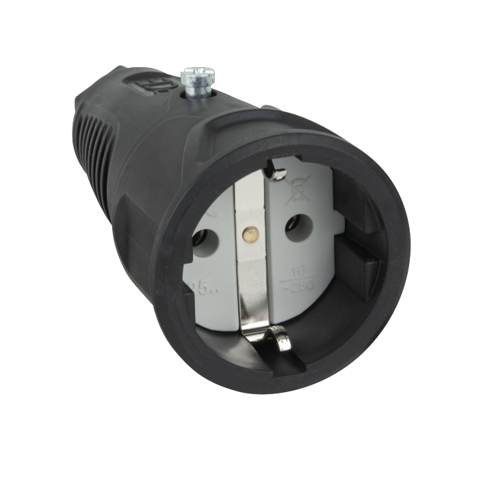 PCE Rubber Schuko Connector Female