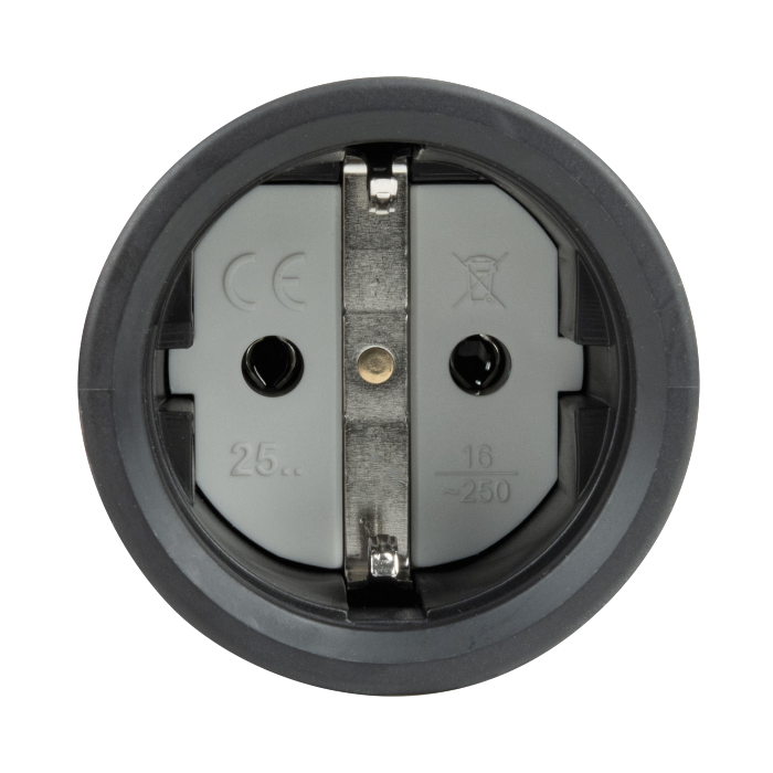 PCE Rubber Schuko Connector Female