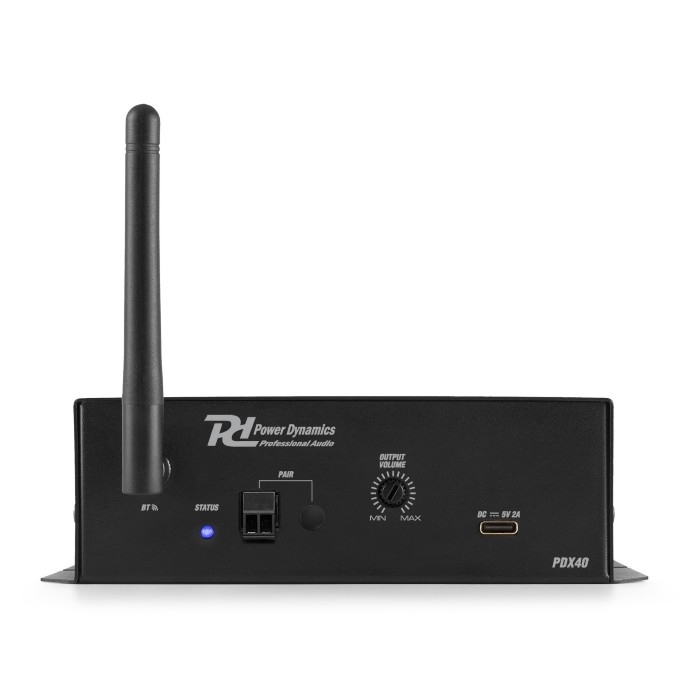 POWER DYNAMICS PDX40 Stereo BT Audio Receiver