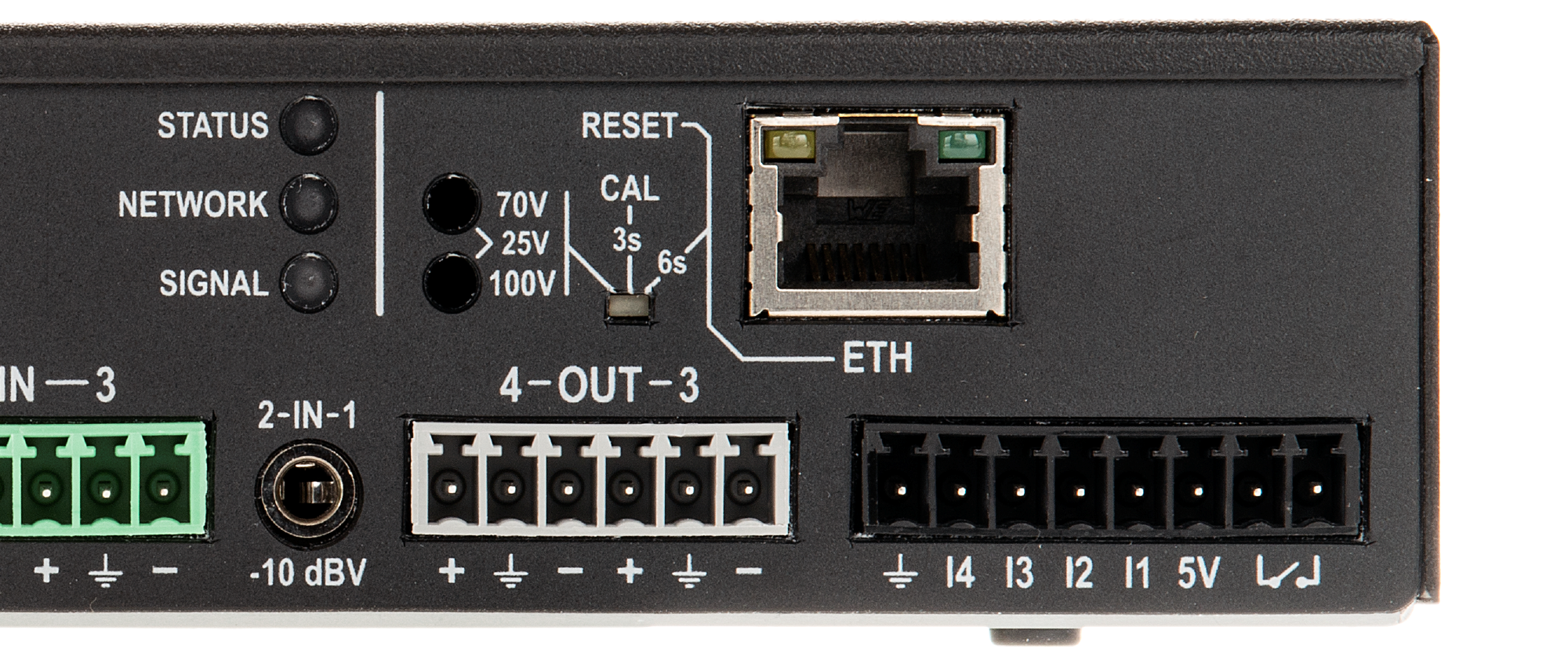 POWERSOFT MEZZO 602A Half Rack installatie versterker