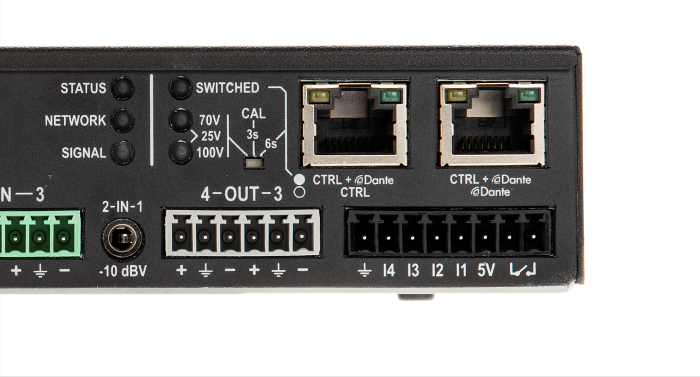 POWERSOFT MEZZO 602AD Half Rack installatie versterker