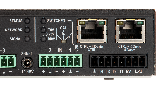 POWERSOFT MEZZO 604AD Half Rack installatie versterker