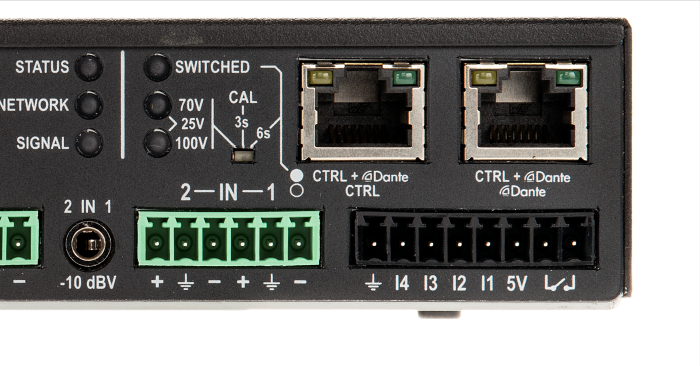 POWERSOFT MEZZO324AD Half Rack installatie versterker