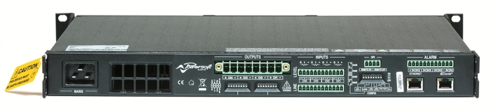 POWERSOFT Q1204DSP Installatie eindversterker 4-kanaals